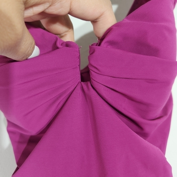 Lands End One Piece Swimsuit Size 4 Purple New Without Tags Vacation Pool Beach - Picture 7 of 12